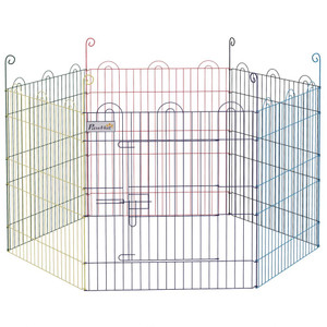 Portable PawHut Pet Playpen - Secure and Versatile for Dogs & Puppies